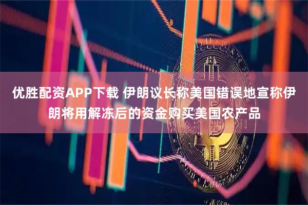优胜配资APP下载 伊朗议长称美国错误地宣称伊朗将用解冻后的资金购买美国农产品